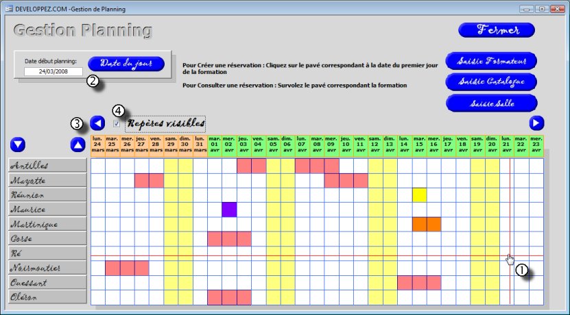 TUTO Générer un planning annuel en VBA sur Tuto.com